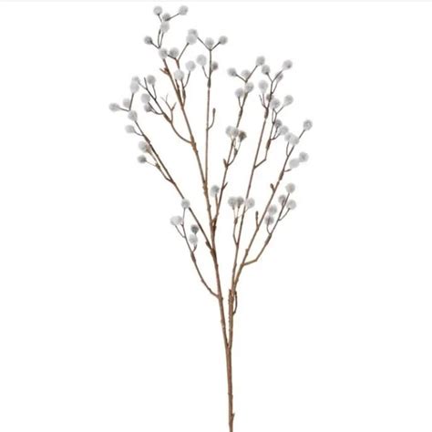 Artificial Pussy Willow Branch Spray 70cm High Quality Artificial