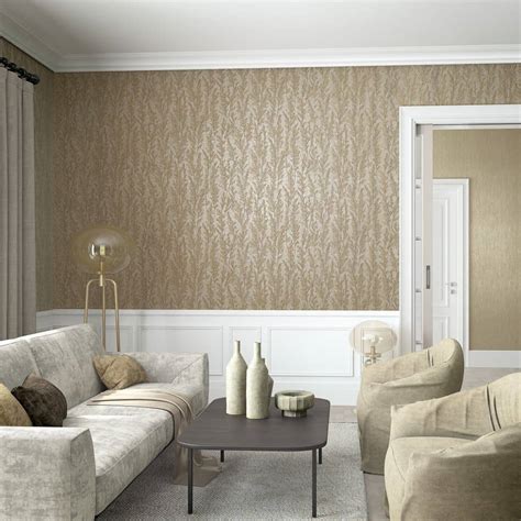 Florale Tapete Vliestapete Natural Opulence In Beige Wall Art De