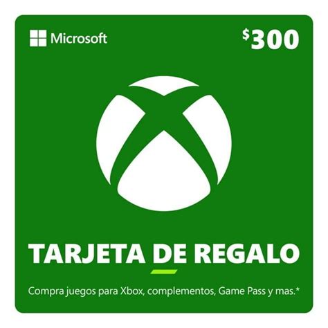 Tarjeta De Regalo Xbox 300 Pesos Bodega Aurrera En Línea