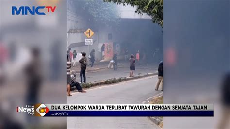 Kelompok Warga Terlibat Tawuran Dengan Sejam Di Terowongan Manggarai