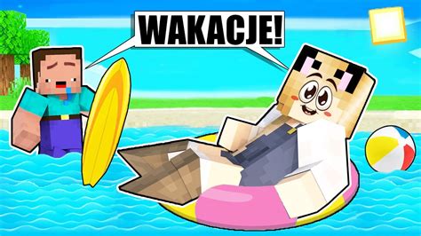 Wakacje W Naszej Wiosce Minecraft Simscraft Vito I Bella Youtube