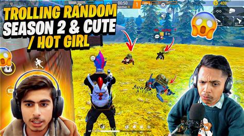 Trolling Random Season 1 And 2 Cute Girl On Cs Ranked😱 Youtube