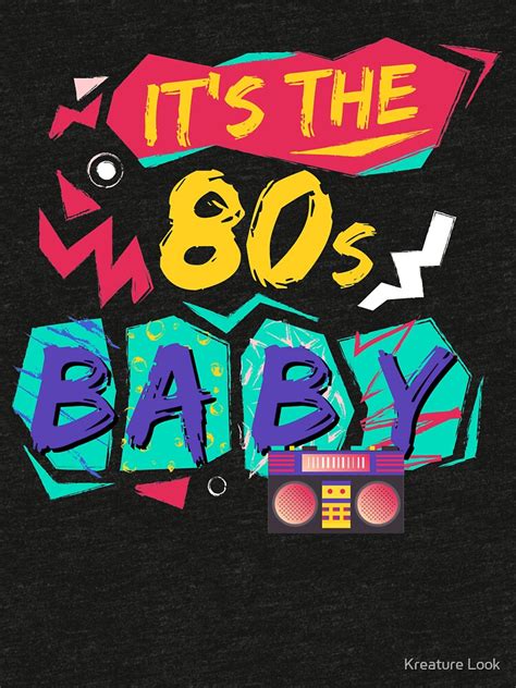 Its The 80s Baby 80s Theme T 80s Neon Tshirt Rad Dad Shirt