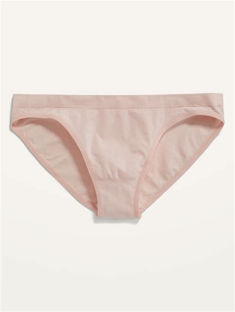 Old Navy Low Rise Seamless Bikini Underwear For Women