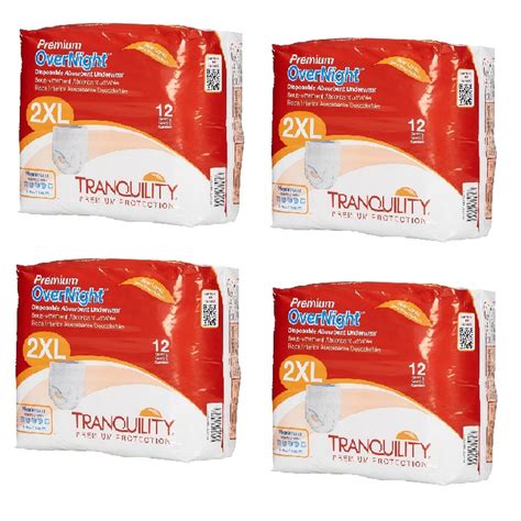 Tranquility Premium Overnight Absorbent Underwear Extra Extra Large