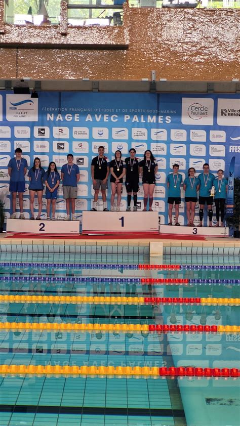 NAP Championnat de France Élite Cherbourg Natation Plongée