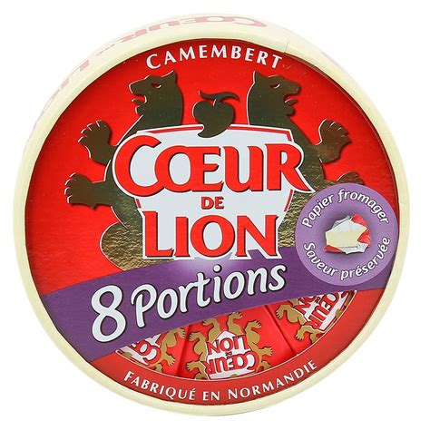 Coeur De Lion Camembert 8 Portions 240g Houra Fr