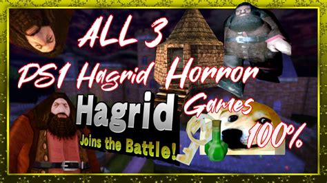 Trying To Collect EVERY Item In ALL 3 Escape PS1 Hagrid While Hagrid