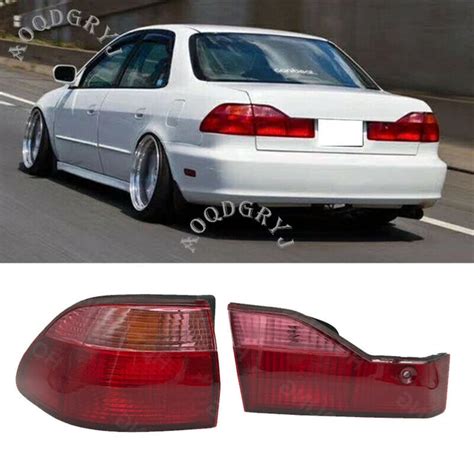 98 02 Honda Accord Clear Tail Lights Shop Stock