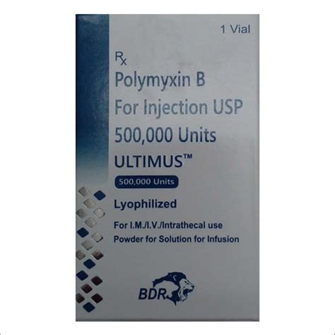 Liquid Polymyxin B Injection At Best Price In Ahmedabad Shrimad Sehat