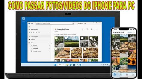 Como Passar Fotos E Videos Do Iphone Para Pc Youtube