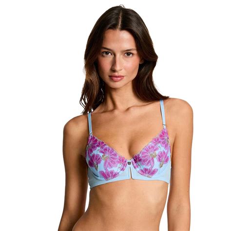 Soutien Gorge Coques Moul Es Bleu Clemence Morgan Lingerie Lemon Curve