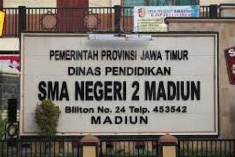 Daftar TOP 5 SMA Terbaik Di Kota Madiun Jawa Timur Yang Masuk TOP 1000