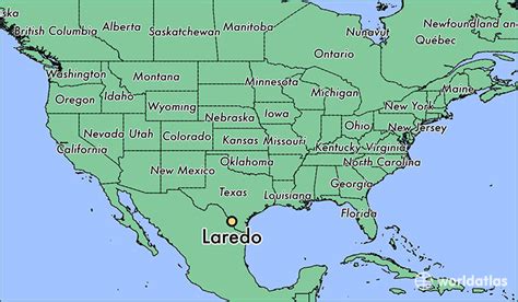 Laredo Texas Map