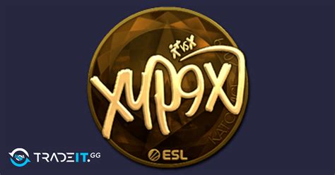 Sticker Xyp9x Gold Katowice 2019 Tradeit