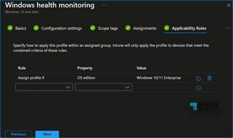 Enable Windows Devices Health Monitoring Profile Using Intune Htmd Blog