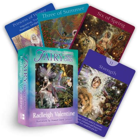 Fairy Tarot Cards A 78 Card Deck And Guidebook By Radleigh Valentine