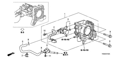 Throttle Body 2009 Honda Fit 5 Door Sport Sayama Plant Ka 5at