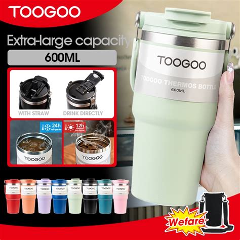 Oz Ml Tumbler Stainless Steel Handheld Thermos Insulated Vacuum Tumbler Hot Or Cold