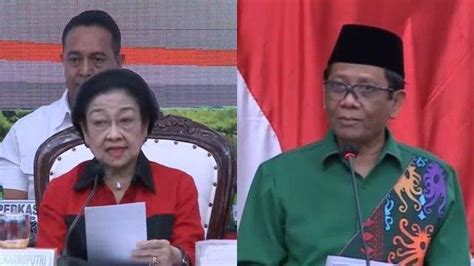 Megawati Soekarnoputri Sebut Ganjar Pranowo And Mahfud Md Sebagai