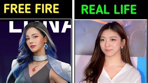 Ff Luna Character Real Life Free Fire New Character Luna Real Life