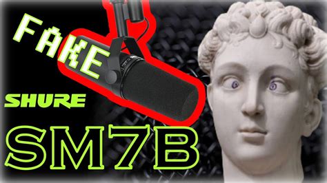 Как отличить подделку Shure SM7B Fake Shure SM7B YouTube