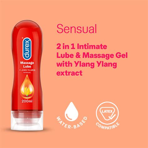 Durex Ylang Ylang Sensual Massage Lubricant Gel 200 Ml Price Uses