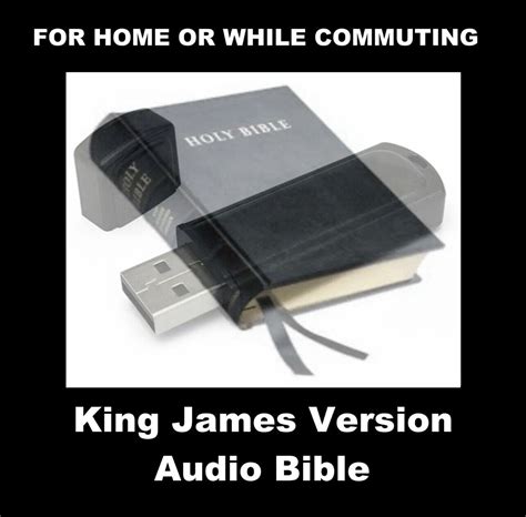 KING JAMES VERSION AUDIO BIBLE ON A USB FLASH DRIVE PROFESSIONAL DONE