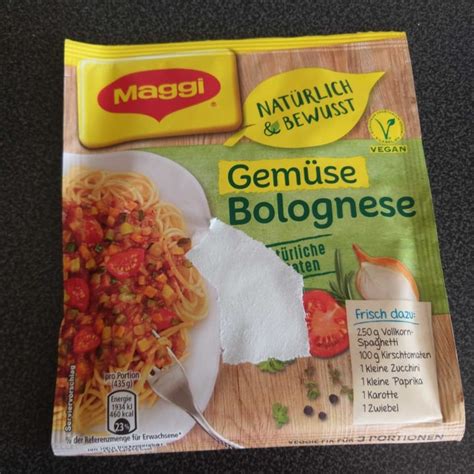 Maggi Gemüse Bolognese Reviews abillion