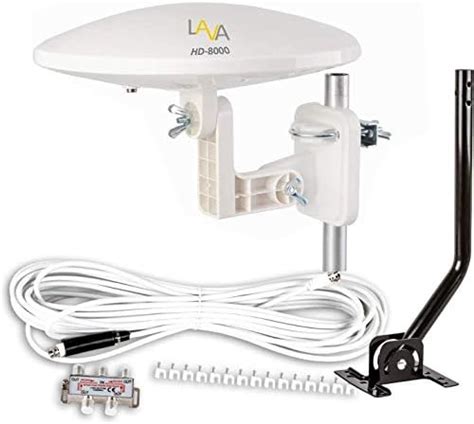 Lava Hd Omnidirectional Tv Antenna Amplified Digital K Hdtv