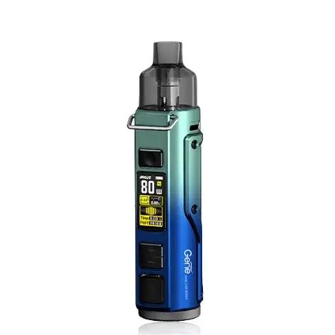 Voopoo Argus Pro Blue Green Vape Kit Universal Vaping Supplies