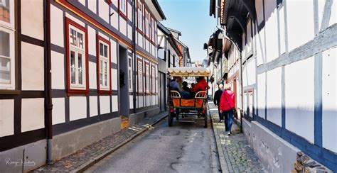 The streets of Goslar, Germany