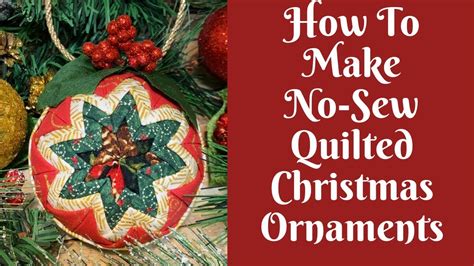 No Sew Christmas Ornament Patterns Psoriasisguru