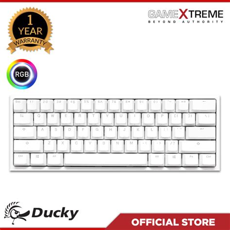 Ducky One 2 Mini White RGB V2 MX Blue DKON2061ST CUSPDWWT1 Lazada PH