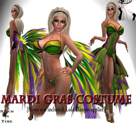 Second Life Marketplace Mardi Gras Costume