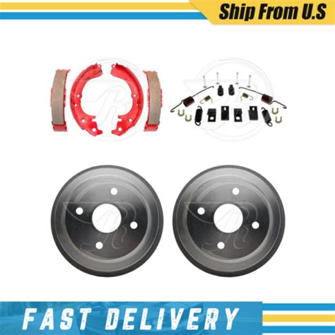 Rear Drums Brake Shoes Hardware Spring Kit For Toyota Starlet