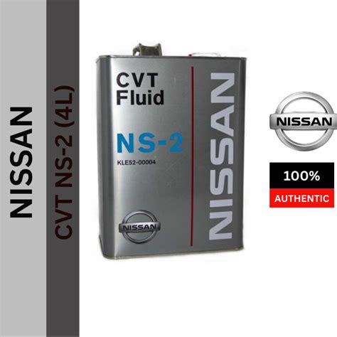 Original Nissan NS 2 NS2 CVT Transmission Fluid 4L KLE52 0004 Lazada