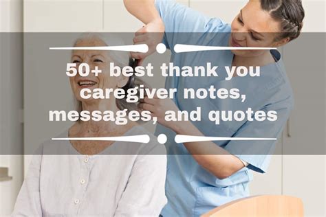 50 Best Thank You Caregiver Notes Messages And Quotes Tuko Co Ke