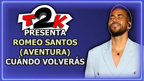 Romeo Santos Aventura Cuándo Volverás Karaoke Instrumental Con