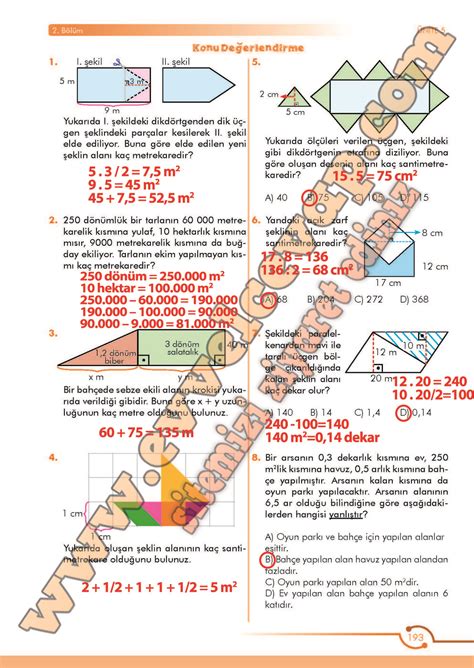 S N F Matematik Ders Kitab Meb Sayfa Cevaplar