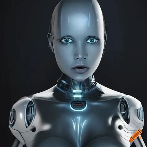 Futuristic Robot Woman On Craiyon