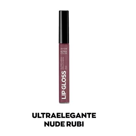 Lip Gloss Labial Ml Cor Nude Rubi Shopee Brasil