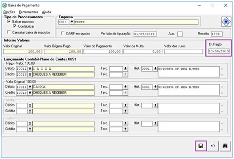 C Dctf N O Apresenta Os Valores E Informa Es Na Aba Pagamento