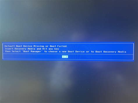 Boot Failed Only Option Efi Pxe Network R Lenovo