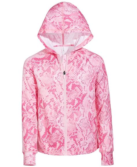 Id Ideology Big Girls Printed Hooded Jacket Created For Macys Macys