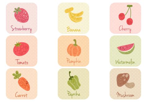 Hand Drawn Fruit And Vegetable Brushes Pack Free Photoshop Brushes At