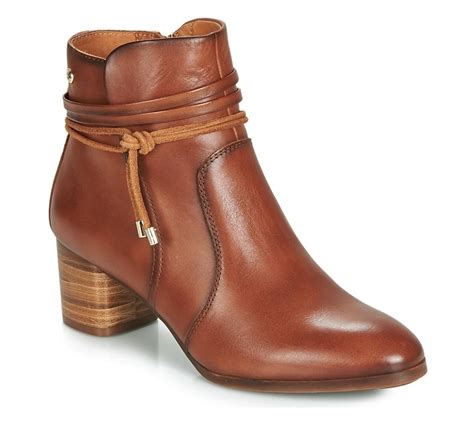 Bottines Pikolinos CALAFAT W1Z Marron Bottines Femme Spartoo Iziva