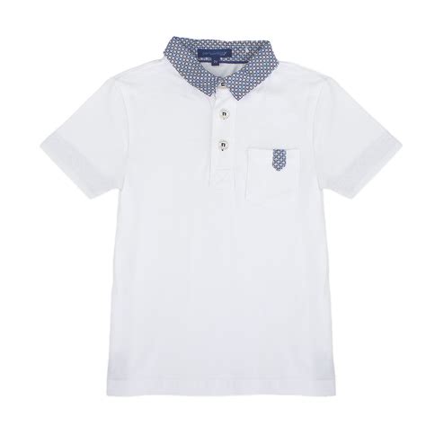 Branded Kids Boys Giovan White Polo Shirt Lazada Ph