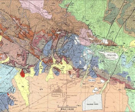 Geologic Map Bisbee Arizona Area