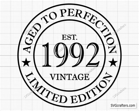 30th Birthday Svg Png 30th Svg Aged To Perfection Svg 30 Etsy